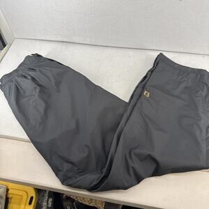 FootJoy FJ DryJoys Pants Rain Golf Mens XL Black Elastic Waist Waterproof